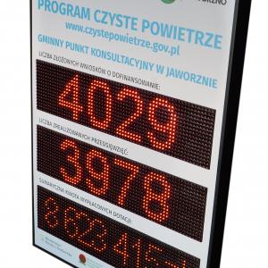 INFORMATION BOARD 70X100CM WITH 3XGR102(16X64CM)